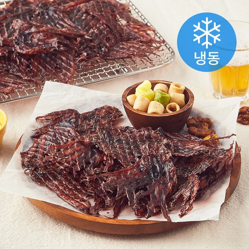주안상점 조미 오징어포 다리 (냉동), 1개, 500g