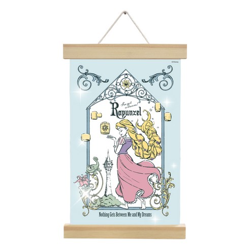 아이러브페인팅 디즈니 프린세스 DIY 큐빅페인팅 행잉타입 20 x 30 cm, 라푼젤, 1개