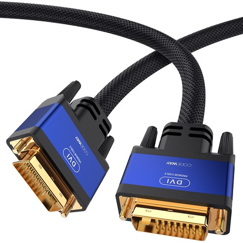 오늘도 특별하고 인기좋은 듀얼모니터케이블 아이템을 확인해보세요. 코드웨이 DVI-D 듀얼링크 케이블: 고품질 영상과 오디오를 위한 핵심 연결