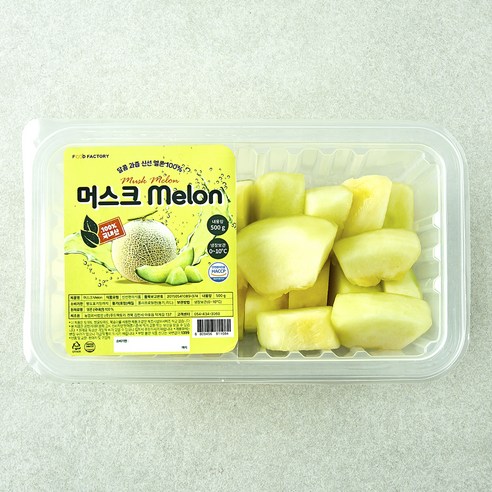 가족 머스크 멜론, 1개, 500g