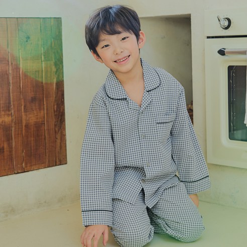 孩子們 時尚 男孩 服裝 睡衣 睡衣 套裝 男孩 男孩 家居服