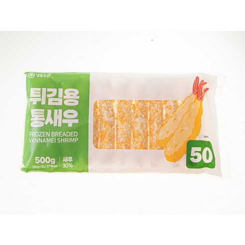 바다의 진정한 맛을 담은 튀김용 통새우로, 편리함과 맛의 조화를 선사합니다.