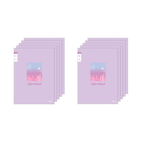 아이비스 여아용 초등3~6 영어노트 11604, 뉴욕, 10개