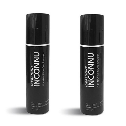인칸누 이데베논 포맨 주름개선 미백 2중 기능성 올인원 에멀젼, 150ml, 2개