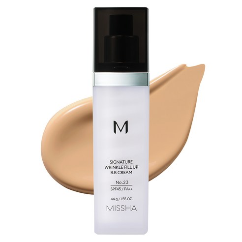 미샤 시그너처 링클 필업 비비크림 SPF45 PA++ 44g, 23호 차분한 베이지, 1개