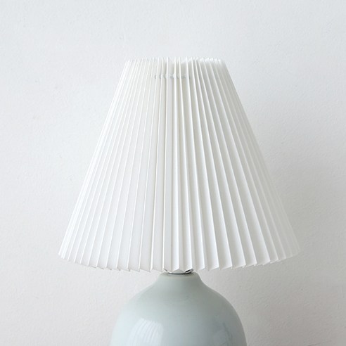 저렴한 가격으로 침실 분위기를 확 바꿔주는 마켓비 주름 스탠드등갓 D22 솔직 후기