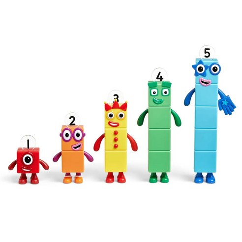 놀면서 배우는 즐거운 숫자 세상, 넘버블록스 피규어