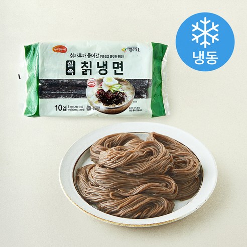 [로켓프레시] 황소식품 우리동네 실속 칡냉면 10인분 (냉동)