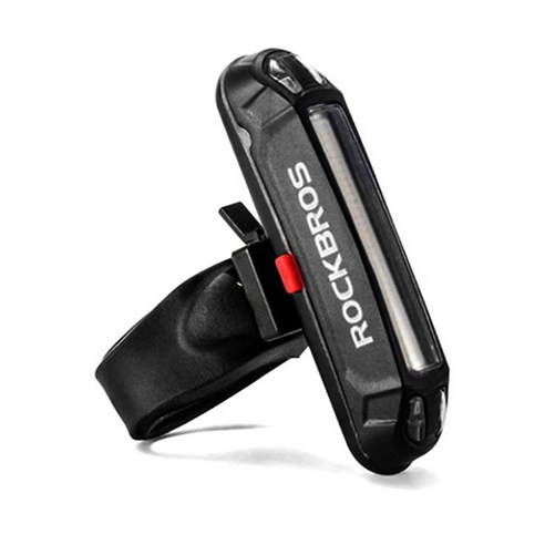 락브로스 3컬러 LED USB 충전식 자전거 후미등 WR01B: 야간 라이딩 안전을 위한 필수 액세서리