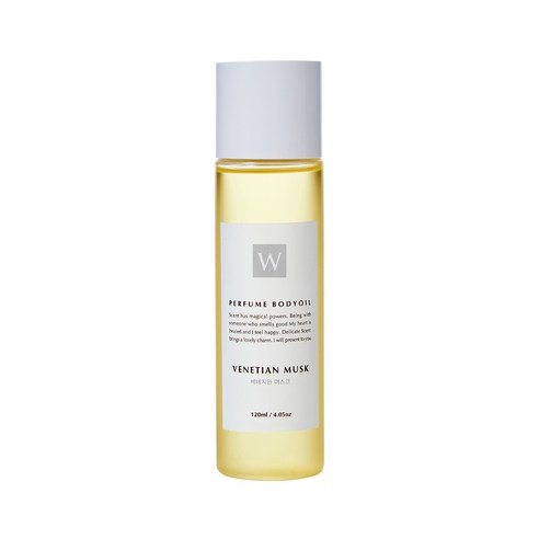 화이트센트 모이스처 바디오일 베네치안머스크, 120ml, 1개