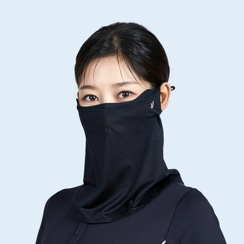 유투스포츠 더블로 마스크 ML11, 블랙, 1개