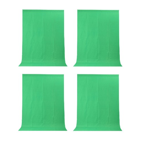 대한 베이직 폴리 촬영용 배경천 1.5 x 2m, 단일상품(그린), 4개