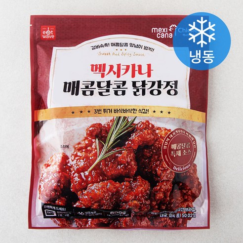 멕시카나 매콤달콤 닭강정 (냉동), 800g, 1개