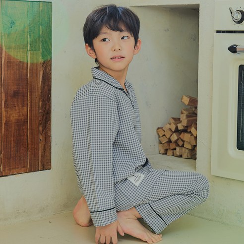 孩子們 時尚 男孩 服裝 睡衣 睡衣 套裝 男孩 男孩 家居服