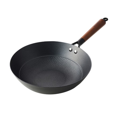 요리의 즐거움을 되살리는 바오먼트 무쇠 주물 웍 24cm
