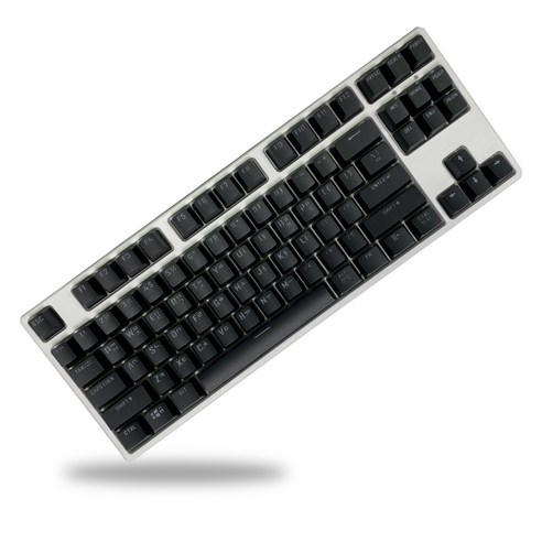몬스터기어 카일 갈축 유선키보드, 텐키리스, NINJA 87K5, M 화이트