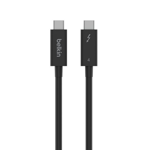 벨킨 썬더볼트 4 C타입 PD 100W 40Gbps 초고속 케이블 INZ003bt1MBK
