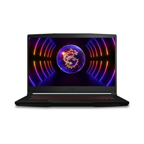 MSI 2023 GF63 씬 12VE 15.6 지포스 RTX 4050블랙 · 512GB · 16GB · Win11 Home · MS-16R1