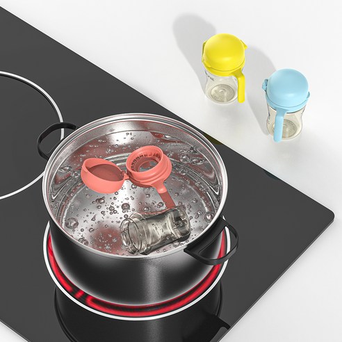 안전하고 즐거운 식사, 주니 자기주도컵으로 시작하세요!