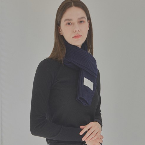 화이트프로젝트 미니 울니트 머플러