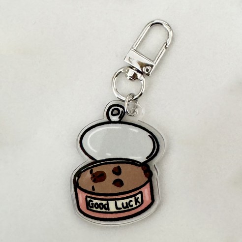 도림 쿼카의 일상 미니 자동차 키링, 1개, 캔