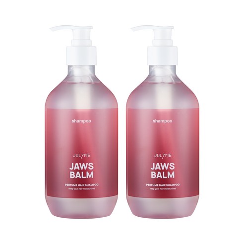 줄라이미 퍼퓸 헤어 탈모 완화 샴푸 죠스밤, 500ml, 2개