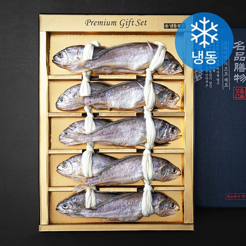 초록바다 법성포 참굴비 오가세트 + 쇼핑백 (냉동), 0.9kg(10미), 1개