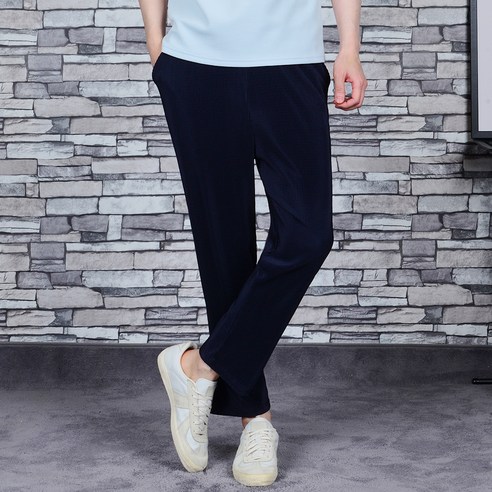 타운클로 남성용 플리츠 모던 쿨팬츠