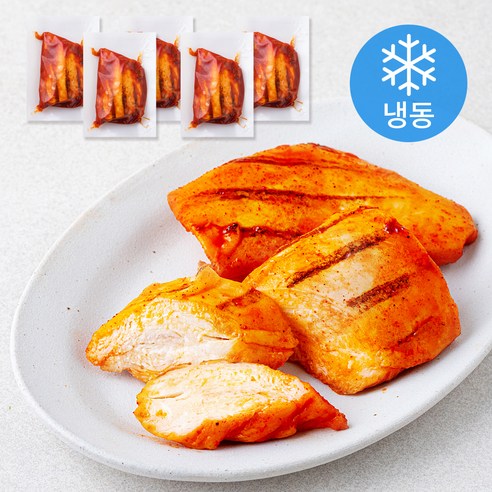 코코스 통살 닭가슴살 떡볶이맛 (냉동), 100g, 5개입, 1개