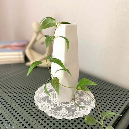 모리앤 럭셔리 무광도자기 화병, 14루시아