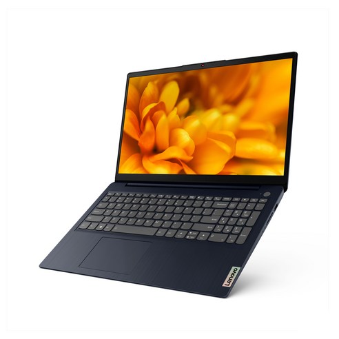 레노버 2021 노트북 15.6, Abyss Blue, ideaPad Slim3-15ALC R5 82KU, 라이젠5 4세대, 256GB, 8GB, Free DOS