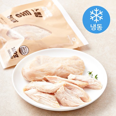 다즐샵 스팀 통 닭가슴살 갈릭맛 (냉동), 100g, 5개