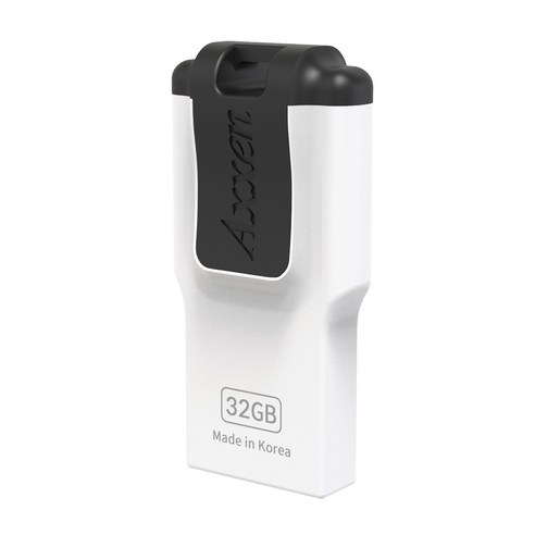 액센 H43 QUAD 휴대폰 액세서리용 USB메모리 블랙, 32GB