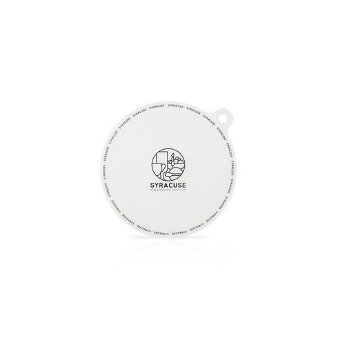 시라쿠스 인덕션 보호매트 원형 소 200mm, 그레이(심벌), 1개