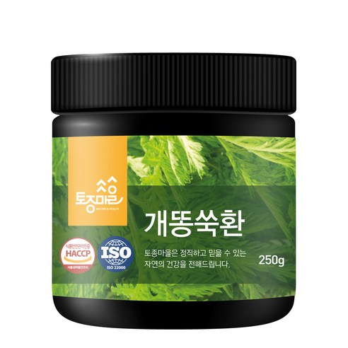 토종마을 개똥쑥환, 1개, 250g