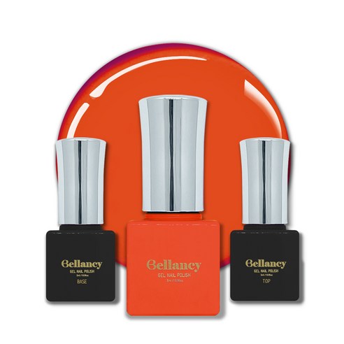 벨랑시 젤네일 3종세트, 1세트, 벨랑시 베이스 5ml+SN-08 레드 5ml+벨랑시 탑 5ml