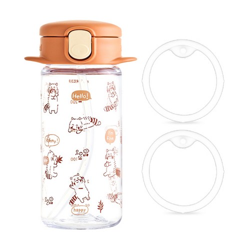 릿첼 AQ 슬림 빨대컵 R 240ml + 교체용패킹 P-3 세트, 1세트