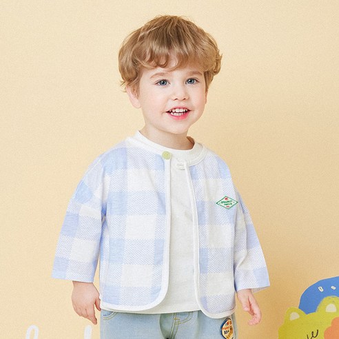 몰리멜리 아동용 굿썸머 데이슬럽 가디건