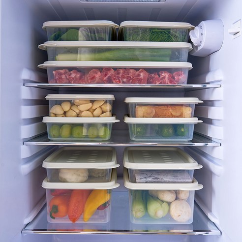 이지앤프리 차고 다용도 냉동실 냉장고 정리용기: 주방을 위한 다목적이고 편리한 보관 솔루션