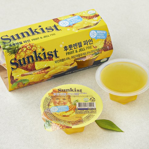 썬키스트 후룻엔젤 파인, 75g, 4개입, 1개