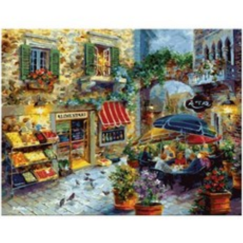 모모픽스페인팅 DIY 일러스트그리기 세트 40 x 50 cm, 플라워 가든