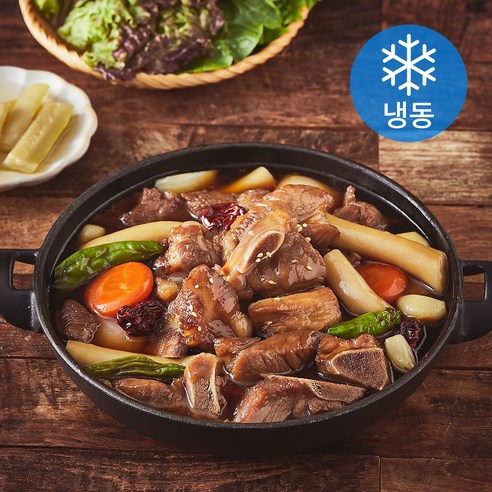 갈비아저씨 돼지갈비찜 303 (냉동), 600g, 1개