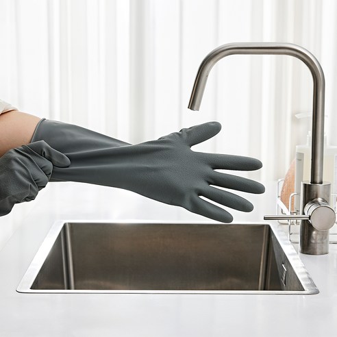 실용성과 편리성이 돋보이는 생활공작소 양손 구분없는 고무장갑