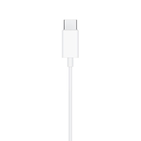 Apple USB-C 커넥터 EarPods, MYQY3ZP/A, 화이트