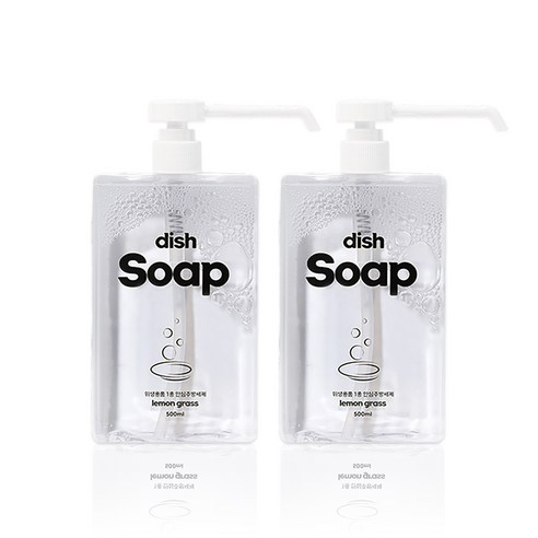 화이트트리 1종 안심 주방세제, 500ml, 2개