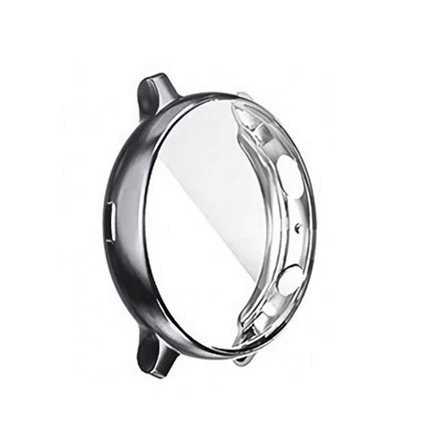 알피나케이스 갤럭시워치 액티브2 TPU 풀커버 케이스 40mm, 그레이