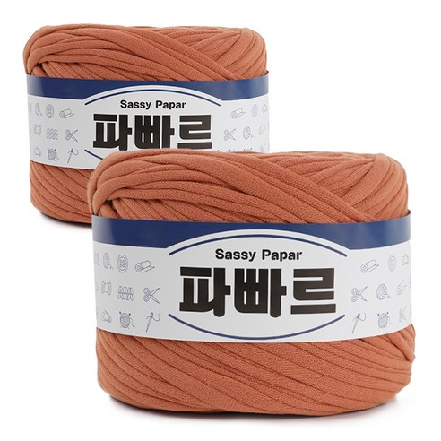 쎄비 파빠르 패브릭얀 뜨개실 500g x 2p, 인디핑크, 95m