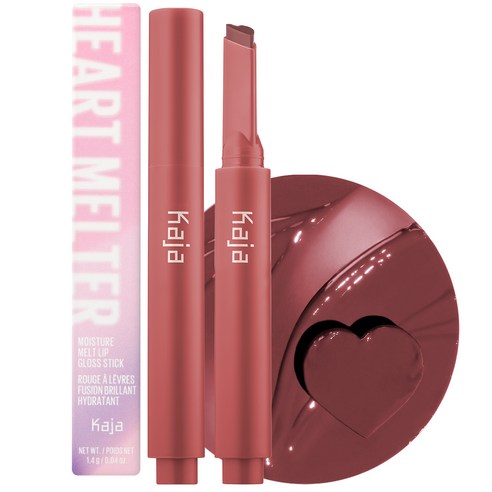 카자 하트 멜터 모이스처 멜트 립스틱 1.4g, 08 쏘파인, 1개