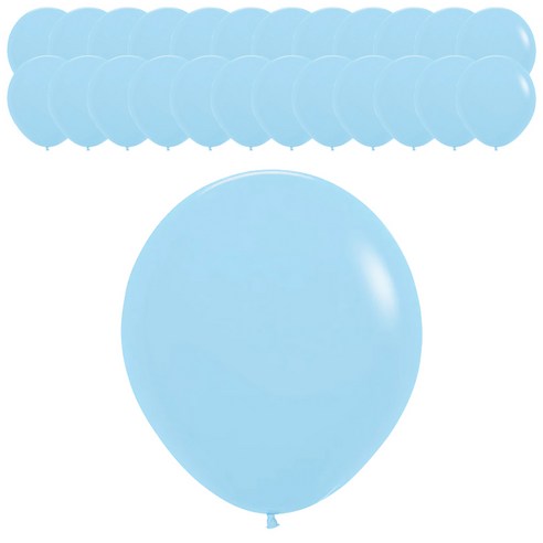 셈퍼텍스 풍선 45cm, 파스텔메이트 블루, 25개