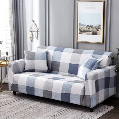 빈테리어 화려한 포인트 패턴 소파커버, 03, 1개